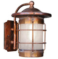 Balboa Fixed Arm Outdoor Sconce 10-1/2" Roof  94-1