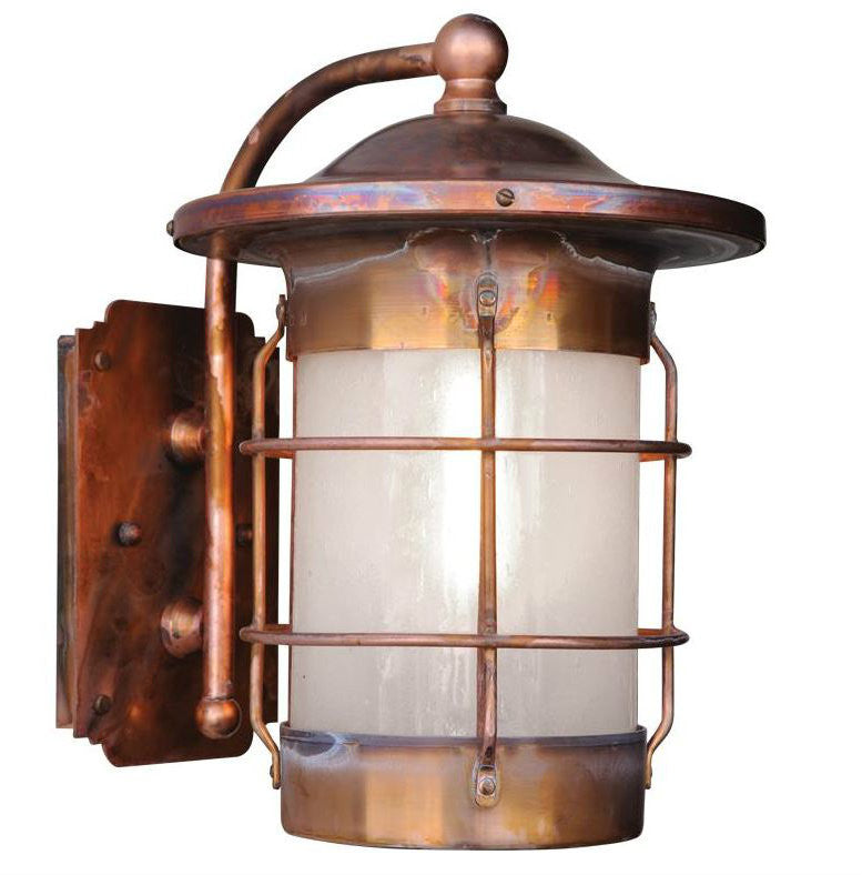 Balboa Fixed Arm Outdoor Sconce 8-1/2" Roof  93-1