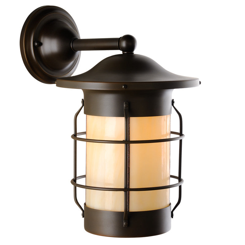 Balboa Fixed Arm Outdoor Sconce 6-1/2" Roof  92-8