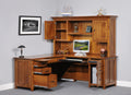 Coventry Mission L-Desk  & Hutch