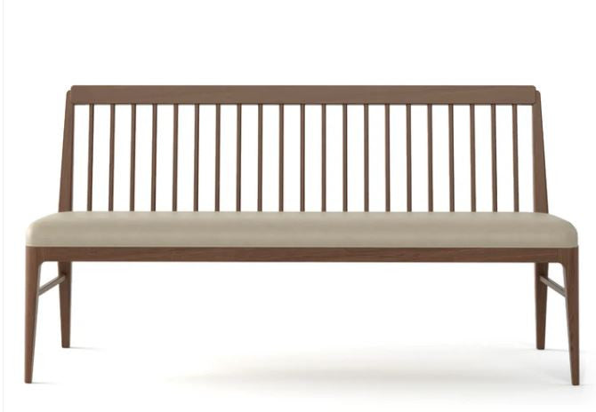 Walnut Grove Spindle Bench by Stickley