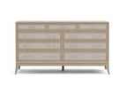 Maidstone Nine-Drawer Dresser, Woven Jute by Stickley