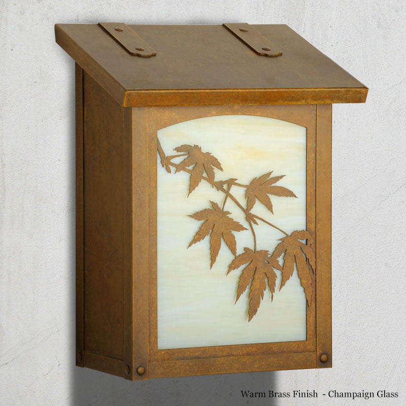 The Japanese Maple Vertical Mailbox AF-151