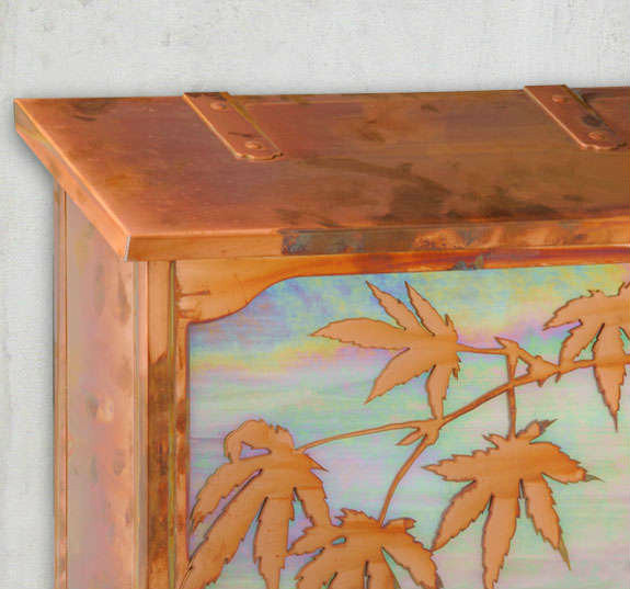 Japanese Maple Large Large Mailbox  AF-153