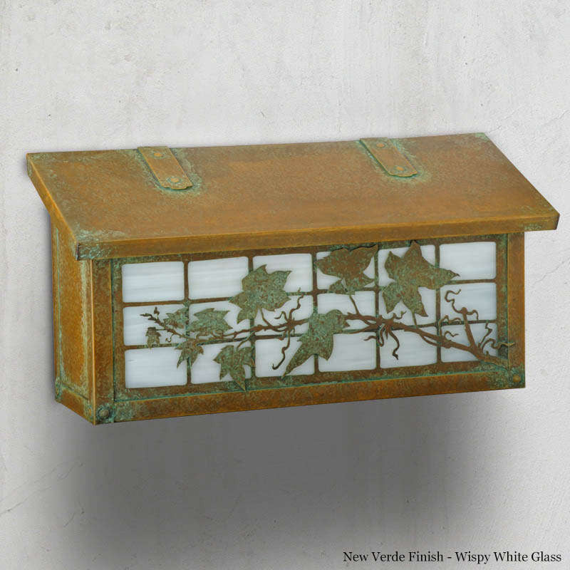 English Ivy Horizontal Mailbox AF-362