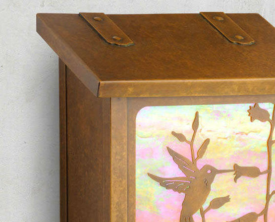 Hummingbird Vertical Mailbox  AF-631