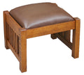 American Mission Spindle Ottoman
