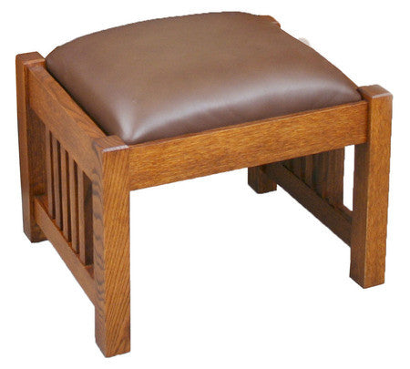 American Mission Spindle Ottoman