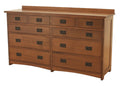 American Mission 10-Drawer Dresser