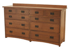 American Mission 10-Drawer Dresser