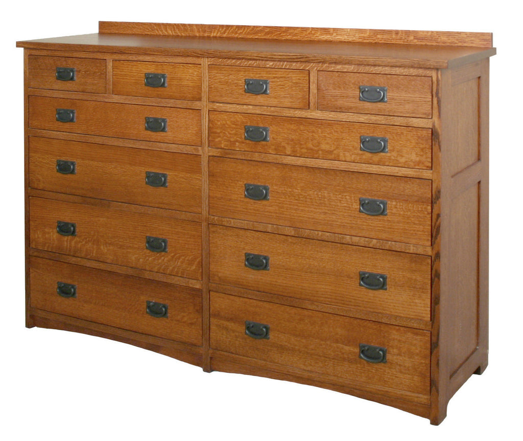 American Mission 12-Drawer Dresser