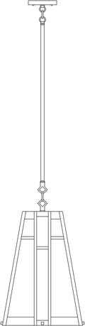 Asheville Stem Mount Pendant ASH-12