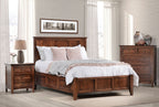Albany Panel Bed with Drawer Units Raised 6"