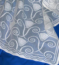 Art Deco Lace Curtain Panel