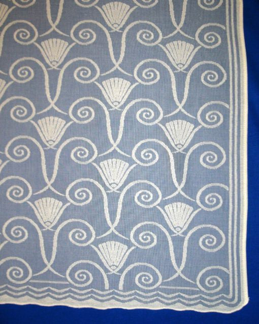 Art Deco Lace Curtain Panel