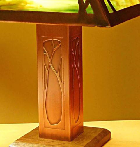 Art Nouveau Table Lamp by James Mattson