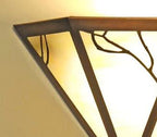 Triangular Sconce Art Nouveau Design by James Mattson