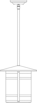 Berkeley Long Body Stem Hung Pendant BSH-11L