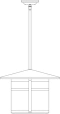 Berkeley Stem Hung Pendant BSH-17