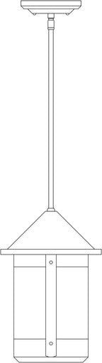 Berkeley Stem Hung Pendant BSH-8