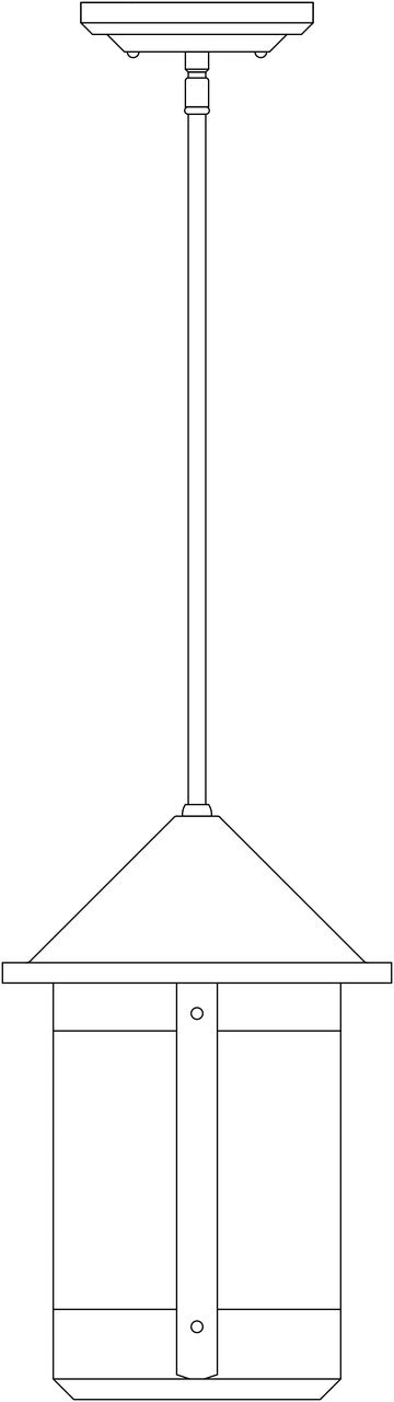 Berkeley Stem Hung Pendant BSH-8