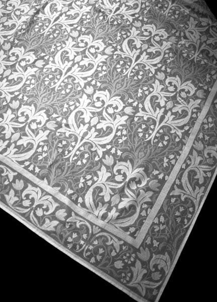 Bellflower Lace Curtain Panel