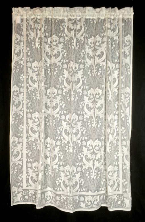 Bellflower Lace Curtain Panel