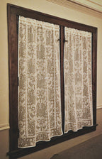 Bellflower Lace Curtain Panel