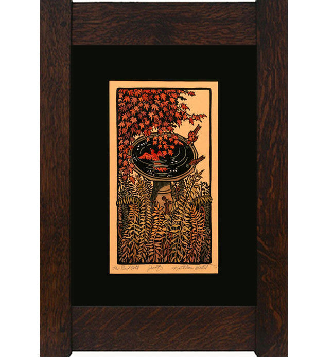 The Bird Bath Print