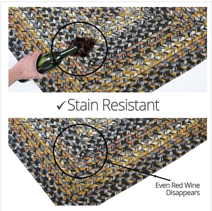 Black Forest  Outdoor Braided Rug