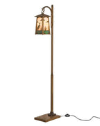 Baldwin Blue Heron Hook Arm Floor Lamp
