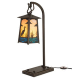 Baldwin Blue Heron Hook Arm Table Lamp