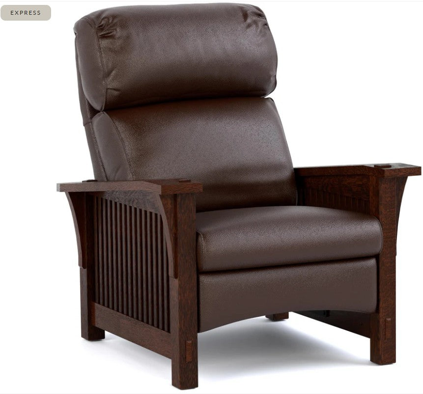 Bustle Back Morris Spindle Power Recliner 