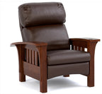 Stickley Bow Arm Bustle Back Morris Promo Recliner
