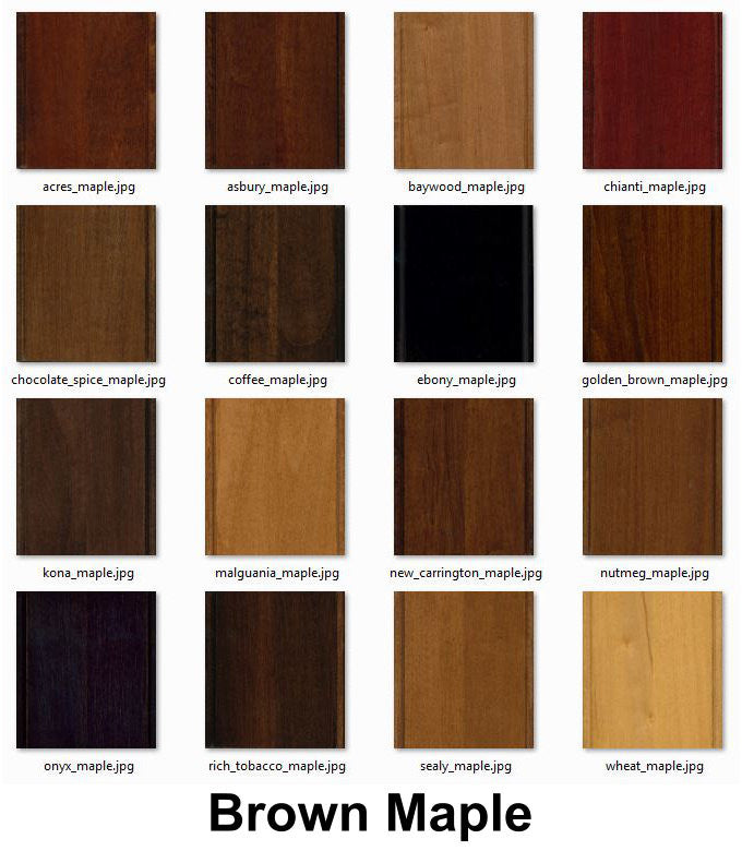 Wood Samples Brown Maple