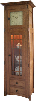 McCoy Mission Grandfather Shelf Clock #608-BH
