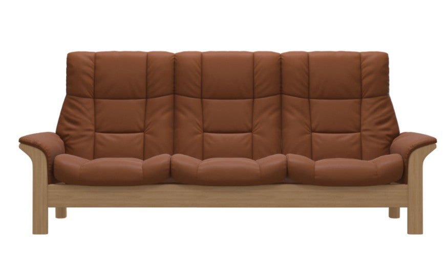 Buckingham 3-Seat High Back Sofa by Stressless