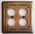 Bungalow Rose Double Duplex Copper Outlet