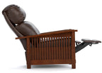 Stickley Spindle Morris Manual Bustle Back Promo Recliner Chair