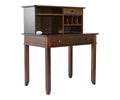 36"W Craftsman Computer Desk with Hutch