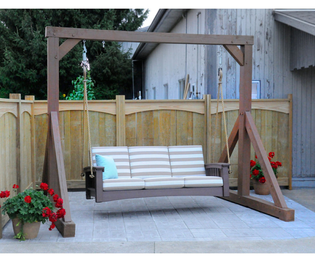 Mortise and Tenon Ruff Swing Frame