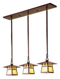 Carmel 3 Light In-Line Chandelier CICH-8/3