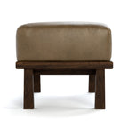 Hudson Valley Wood-Frame Ottoman By Stickley