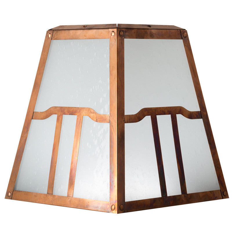 Palisades Post Mount with 12" Roof 423-3