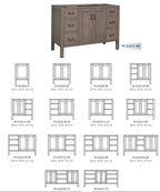 Cabin Creek Bathroom Vanity Base
