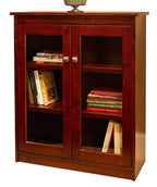 Candler Bookcase Class C with Full Length Glass Doors