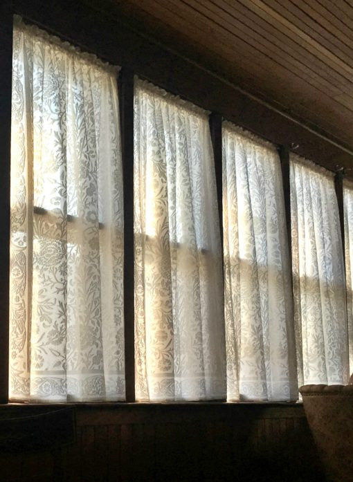 Cherwell Lace Curtain Panel a William Morris Design