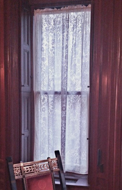 Cherwell Lace Curtain Panel a William Morris Design