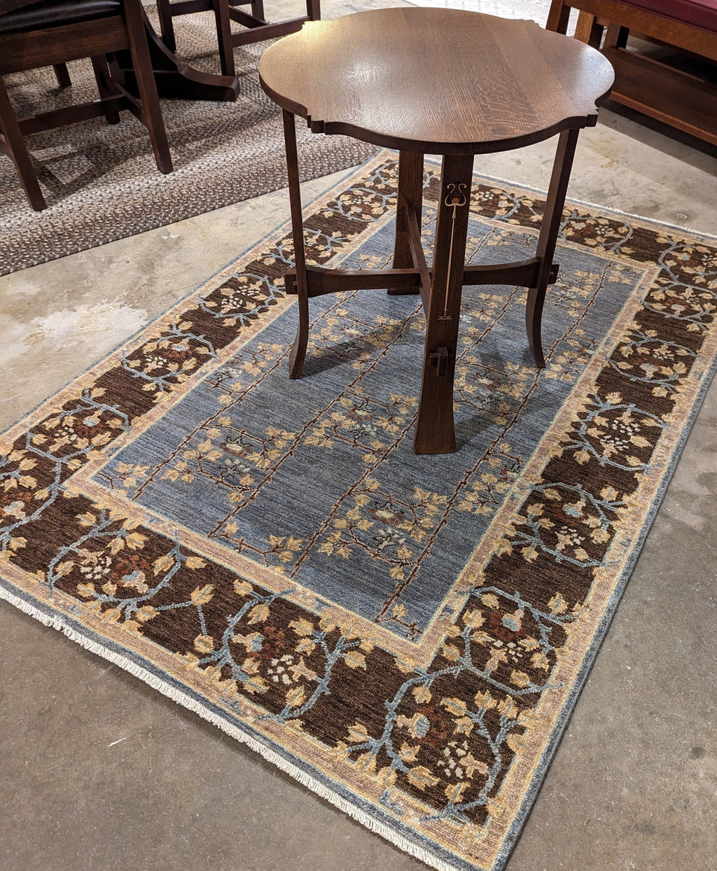 Chobi–Trellis Stickley Rug