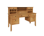 Craftsman Computer Desk with Hutch